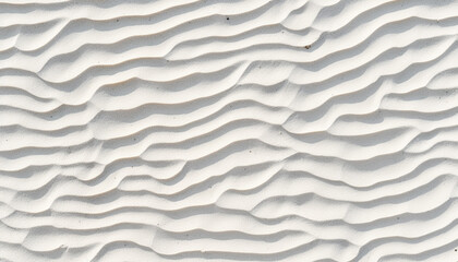 Obraz premium Striped sand dune pattern creates abstract textured effect generated by AI