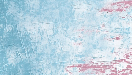 Obraz premium Abstract blue pattern on old grunge wallpaper generated by AI