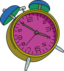目覚まし時計（Alarm Clock）(PNG)