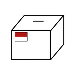 Indonesian ballot box 