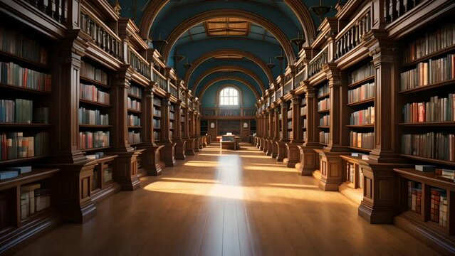 図書館イメージ,Generative AI 