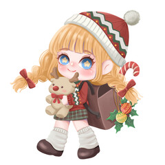 little christmas girl