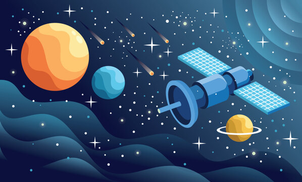 Space Objects Vector Set