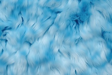 Light blue Fluffy Fur Background: Soft and Luxurious Texture