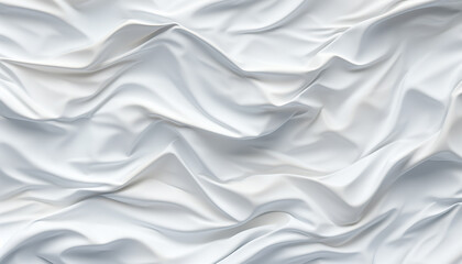 Smooth satin waves create an elegant textile backdrop generated by AI