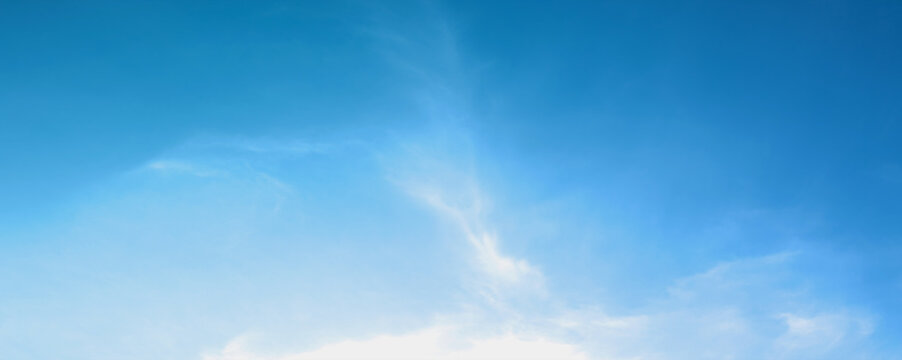 blue sky with beautiful natural white clouds