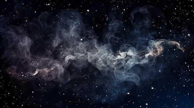 stars and nebula HD 8K wallpaper Stock Photographic Image 