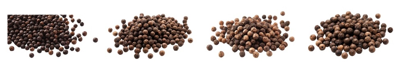 Obraz premium Collection of PNG. Peppercorn isolated on a transparent background.