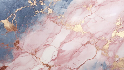 Naklejka premium Abstract marble pattern on wall creates elegant decoration generated by AI