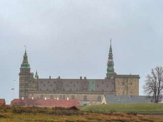 beautiful view and building at finland