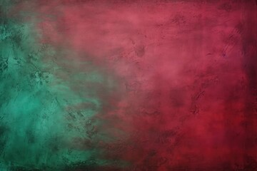 Obraz premium A painting of a red and green background