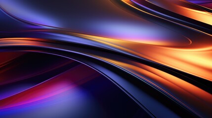 Dazzling gradient flow background, multicolor gradient vibrant abstract liquid background