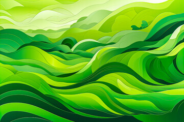 abstract shades of green background