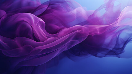 Fototapeta premium purple smokes floating in the air 