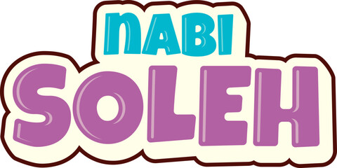 Hijaiyah Letter Name of Prophet Salih