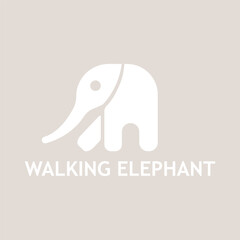 simple elephant logo concept suitable for your business or brand