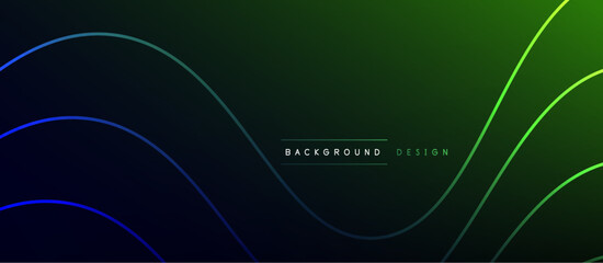 Dynamic wave geometric design. Vector Illustration For Wallpaper, Banner, Background, Card, Book Illustration, landing page