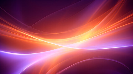 Vibrant and shiny abstract orange and purple background wallpaper. Abstract line wave background wallpaper.