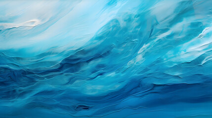 abstract blue liquid water flowing background	