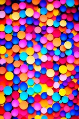 abstract background of circles ball