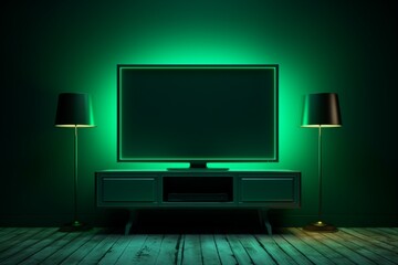 tv in a room