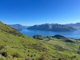 Roys Peak Track in Wanaka, South Island of New Zealand