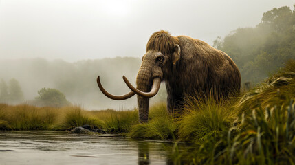  Realistic Woolly Mammoth, Wolly Mommoth in the Wild
