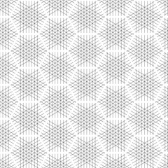 Seamless modern geometric repeating pattern