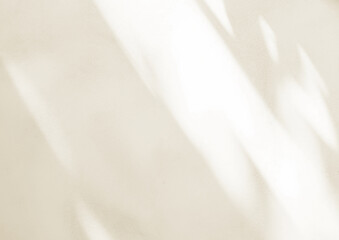 白い壁に落ちる影, ミニマルな自然光