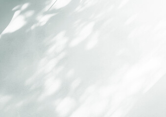 白い壁に落ちる影, ミニマルな自然光