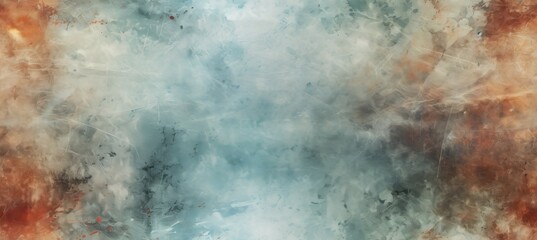 Fototapeta na wymiar Grunge smoke fog texture background. Generative AI technology. 