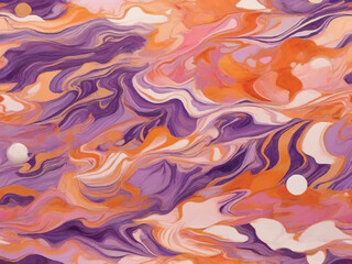 Sun-Kissed Waves: Vibrant Sunset Marble for Radiant Spaces