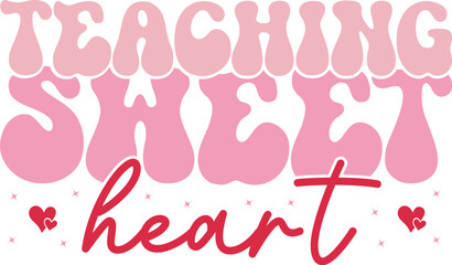 Valentine Retro SVG design cut files