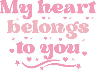 Valentine Retro SVG design cut files