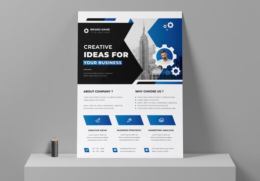 Corporate Business Flyer Layout