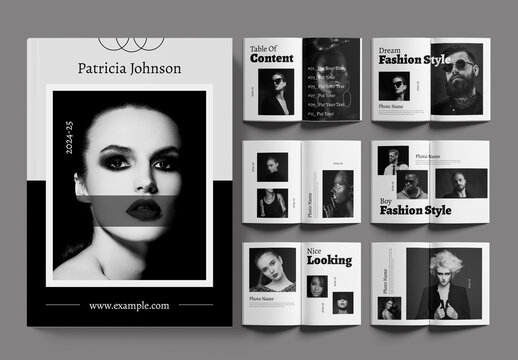 Fashion Magazine Layout