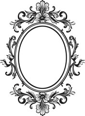 Badge Vintage Frame Outline