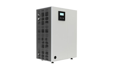 Steel Convection Heater with Precision Digital Display on White or PNG Transparent Background