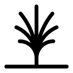 Icon of Palm Tree