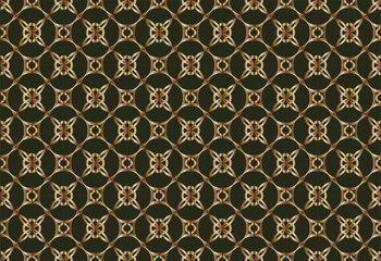 Golden ornament. Colorful patterns of arbitrary shape. Set of design elements for presentation of brochures, business cards, and Wallpapers.  - obrazy, fototapety, plakaty