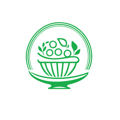Symbol of Fruit and Vegetable Basket 