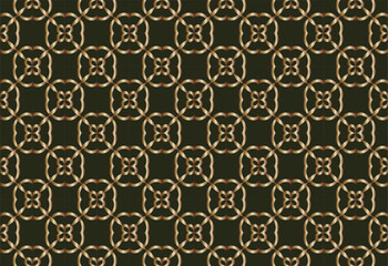 Abstract classic golden pattern. Geometric background. Pattern wallpapers and for backgrounds. A popular trend in interior decoration. 