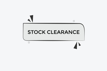  new website, click button stock clearance, level, sign, speech, bubble  banner, 
