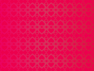 Hearts background with modern ornaments, red color, perfect for valentines, letters, gifts, prizes, surprises, etc.