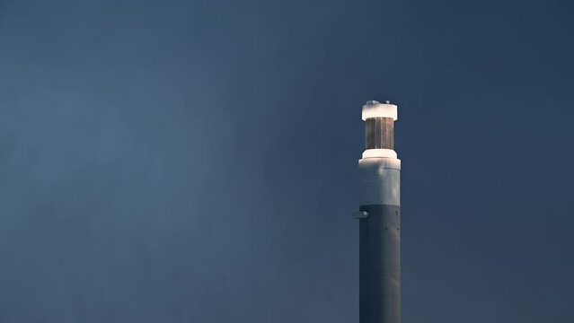 The World's tallest Concentrated Solar Power tower in Dubai, United Arab Emirates