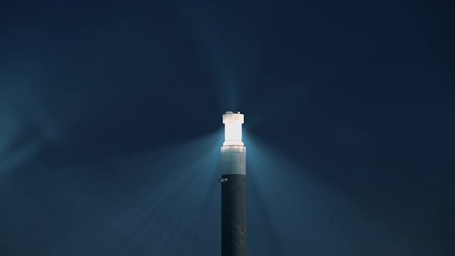The World's tallest Concentrated Solar Power tower in Dubai, United Arab Emirates