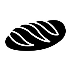 bread glyph icon