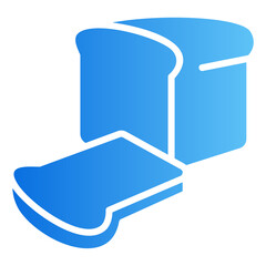 bread gradient icon