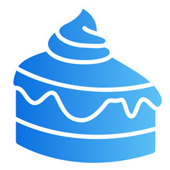 cake gradient icon