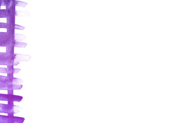 パープルの格子模様のような水彩テクスチャの背景イラスト素材